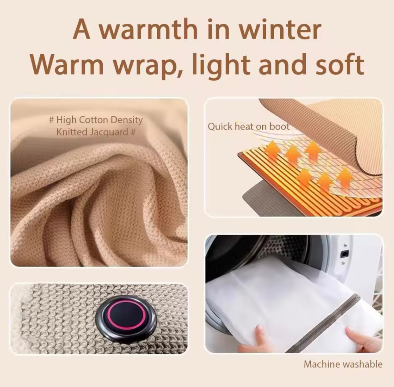Haven Wearable Heated Blanket